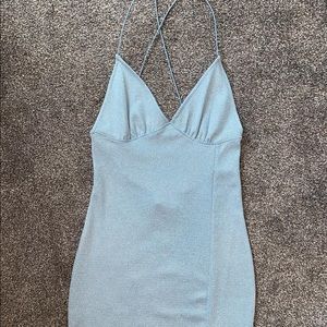 Baby Blue Bodycon Dress